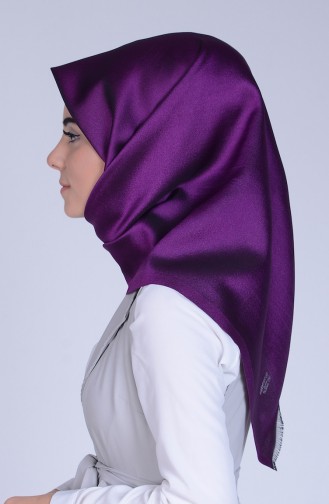 Purple Snap-Fastener Scarf 26