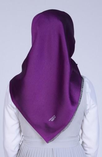 Purple Snap-Fastener Scarf 26