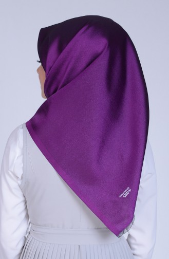 Purple Snap-Fastener Scarf 26