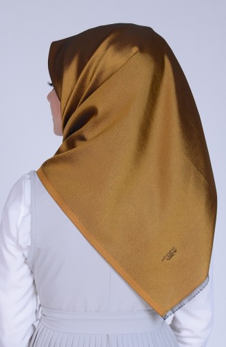 Oil Green Snap-Fastener Scarf 27