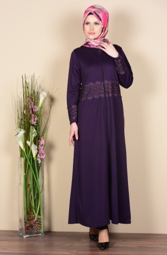 Purple Abaya 8003-04