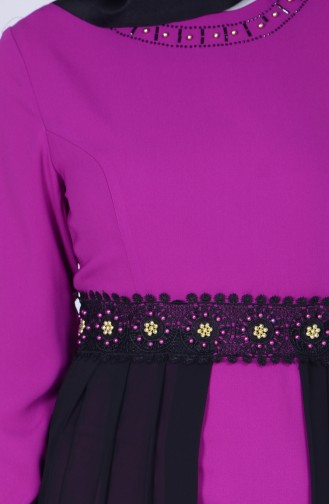 Purple Hijab Dress 0103-01