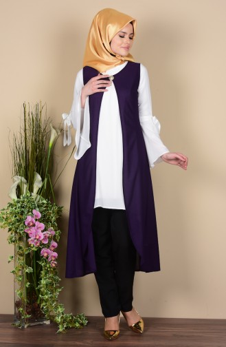 Purple Gilet 2074-05