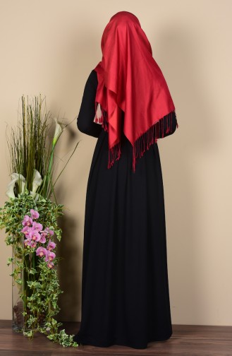 Robe Plissée 1877-01 Noir 1877-01