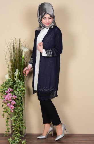 Gilets Bleu Marine 6005-02