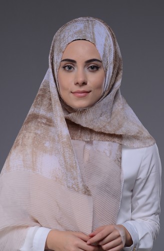 Cream Shawl 10