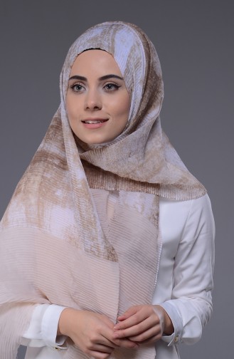 Cream Shawl 10