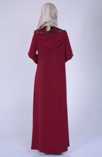 Abayas Bordeaux 99045-02