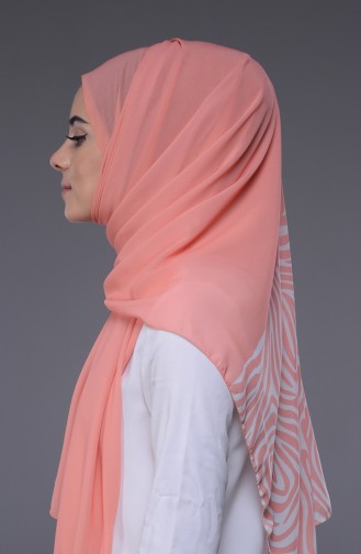 Peach Pink Shawl 50001-12