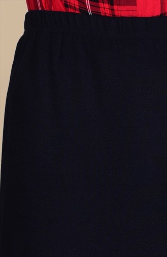 Navy Blue Skirt 1395-01