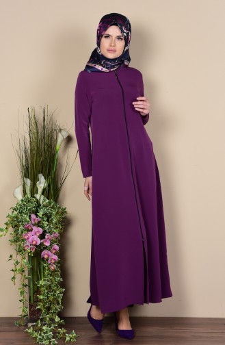 Lilac Abaya 2099-10