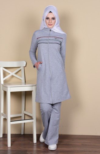 Gray Tracksuit 0370-04