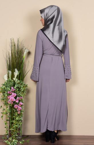 فستان رمادي 5080-04