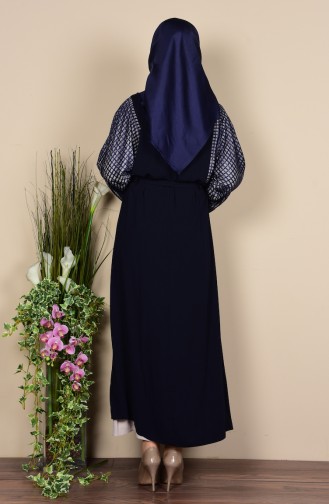 Elbise Ferace İkili Takım 0711-01 Lacivert