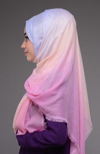Baby Blue Shawl 10