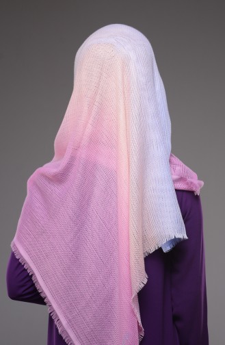 Baby Blue Shawl 10
