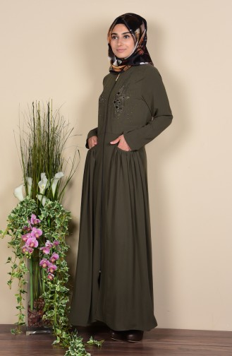 فستان بتصميم مع جيوب و  سحاب للإغلاق  99046-01