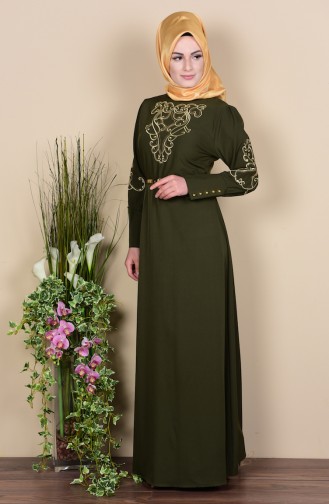 Robe Bordée 5030-04 Vert 5030-04