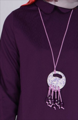 BWEST Necklace Tunic 1430-04 Purple 1430-04