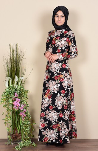 Robe Hijab Bleu 3025-02
