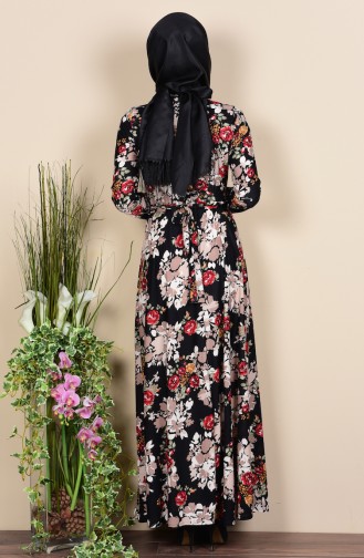 Robe Hijab Bleu 3025-02