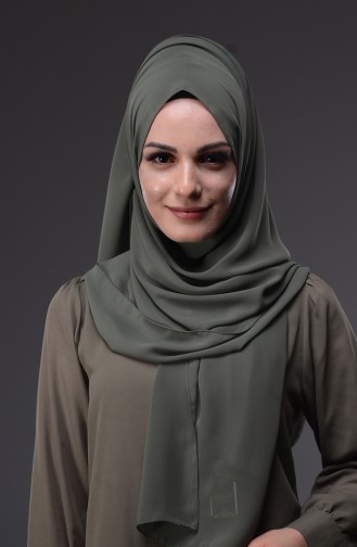 Light Khaki Green Shawl 111