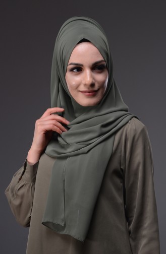 Light Khaki Green Shawl 111