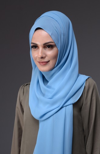 Light Blue Shawl 148