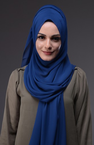 Light Navy Blue Shawl 18A