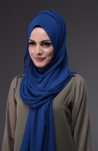 Light Navy Blue Shawl 18A