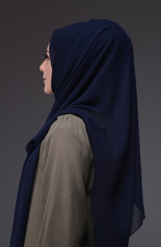 XL Chiffon Shawl 50045-98 Navy 98