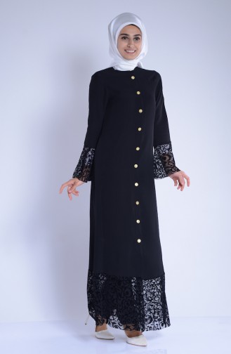 Black Abaya 1420-01