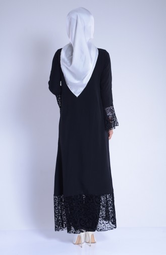 Black Abaya 1420-01