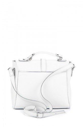White Shoulder Bag 843-02