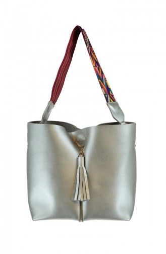 Silver Gray Shoulder Bags 994-07