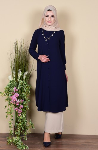 Navy Blue Tuniek 4127-03