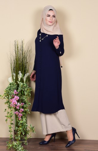 Navy Blue Tunics 4127-03