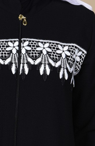 Black Abaya 7232-03