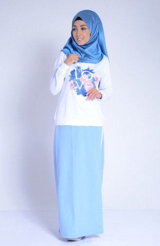 Baby Blue Tracksuit 1429-02