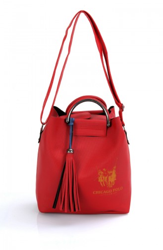 Red Shoulder Bag 10259KI