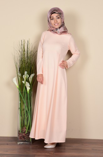 Powder Hijab Dress 2097-01
