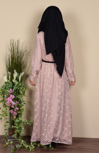 Mink Hijab Dress 6533-01
