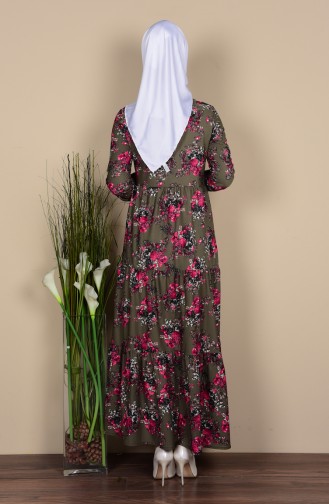 Robe Hijab Khaki 3336-03