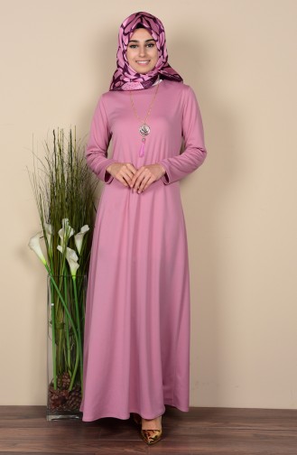 Pink İslamitische Jurk 1109-09