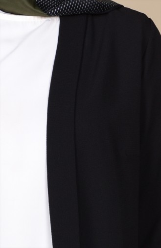 Krep Hırka 5285-02 Siyah