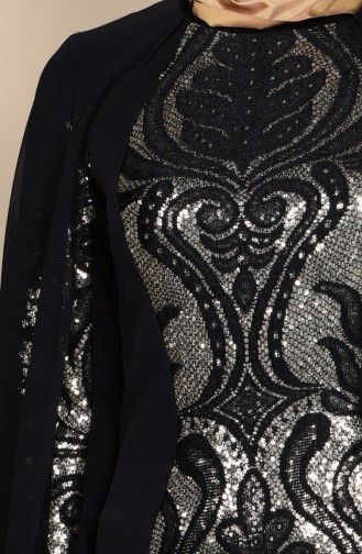 Black İslamitische Jurk 52572-01