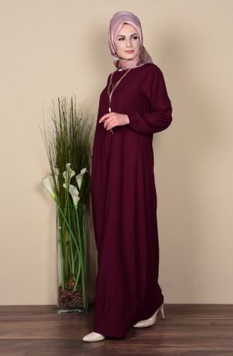 Cherry Hijab Dress 4073-12