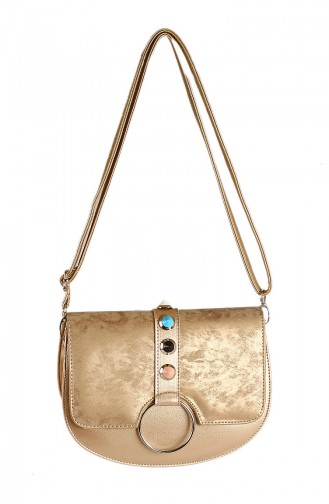 Gold Colour Shoulder Bag 42323-09