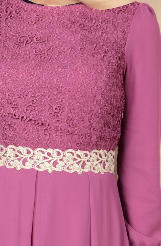 Dusty Rose Hijab Dress 51983-17