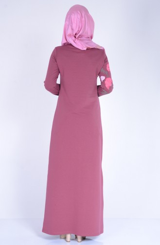 Dusty Rose İslamitische Jurk 2780-10